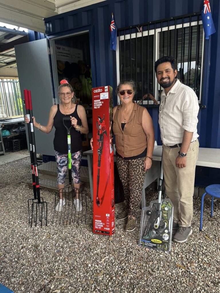 NEPAFE Strengthens Community Ties with Campbelltown Community Garden